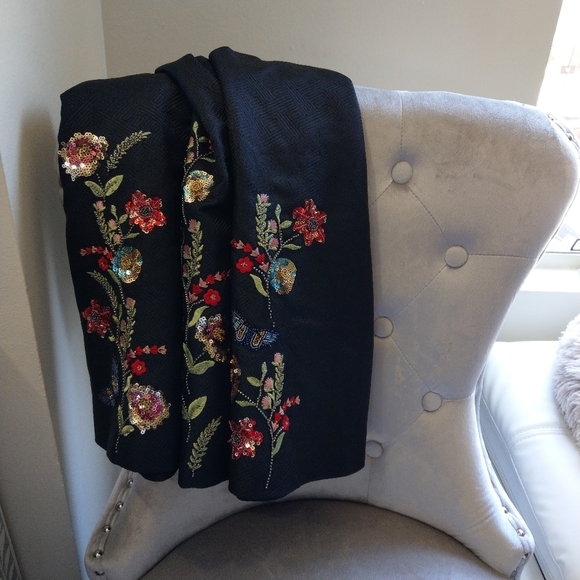 🍒NWT🍒 TED BAKER EMBROIDERED FULL SKIRT - Picture 7 of 10